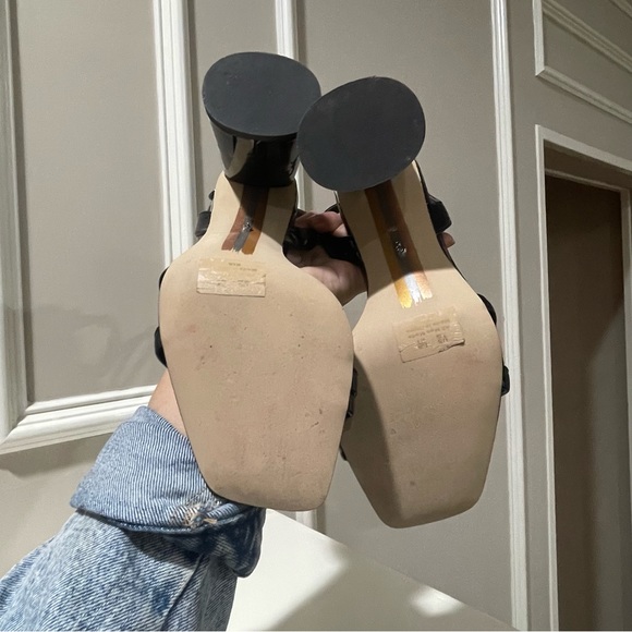 Sam Edelman Kia Block Heel Sandals Size 7 1/2 - Picture 4 of 4